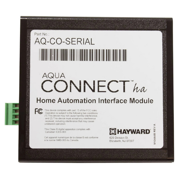 Hayward AquaConnect® Home Automation Serial Interface AQ-CO-SERIAL