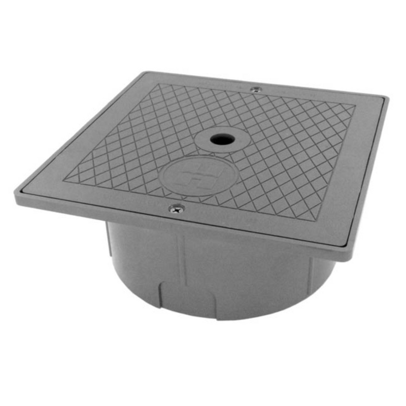 Hayward SPX1082EFDGR Square Skimmer Lid and Deck Ring Dark Grey