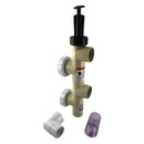 Pentair 2" Push Pull Valve Kit with 7.5" Center PVC Almond 263064