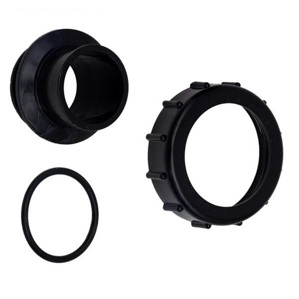 Pentair 1.5" x 2" Black Valve Adapter Kit for Clean and Clear® Plus 270004