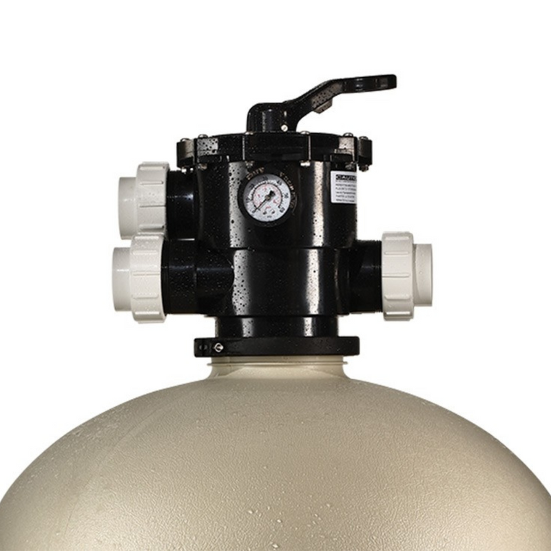 Pentair Sand Dollar Top Mount Thermoplastic Sand Filter + Multiport Valve