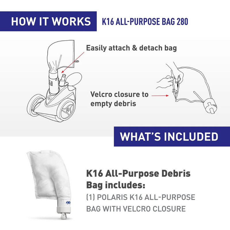 Polaris All-Purpose Debris Bag K16